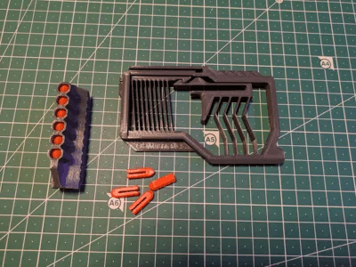 6 Shot Blaster Semi Auto